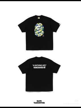 BAPE Vancouver Exclusive City Camo Tee Black (Size L) – Canada First Store